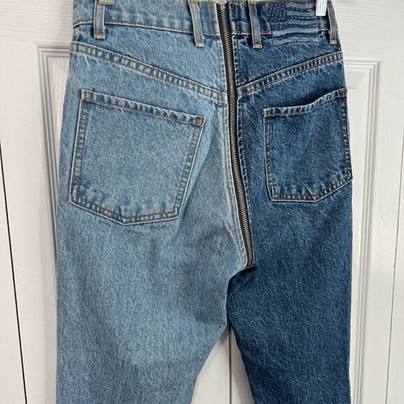 REVICE Yin Yang Crops Jeans in Tokyo Wash 25 - Picture 2 of 10